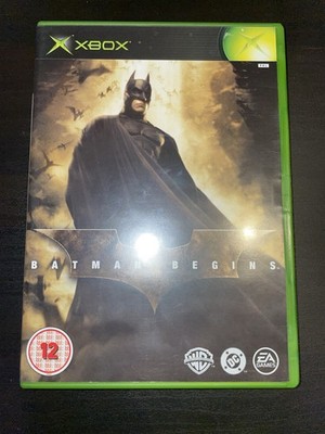 Batman Begins Xbox Original Spiel mit Handbuch PAL Top 