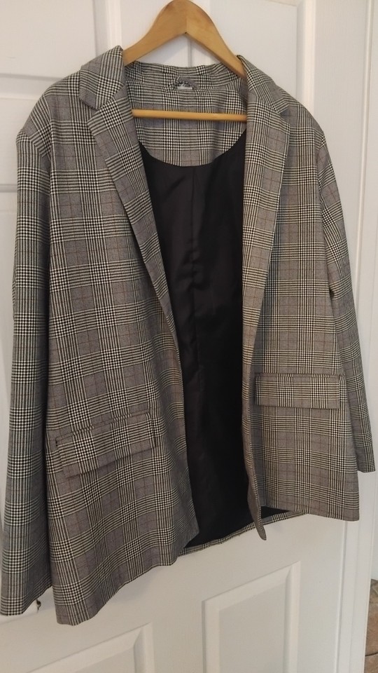 Anko Womens Checkered Blazer