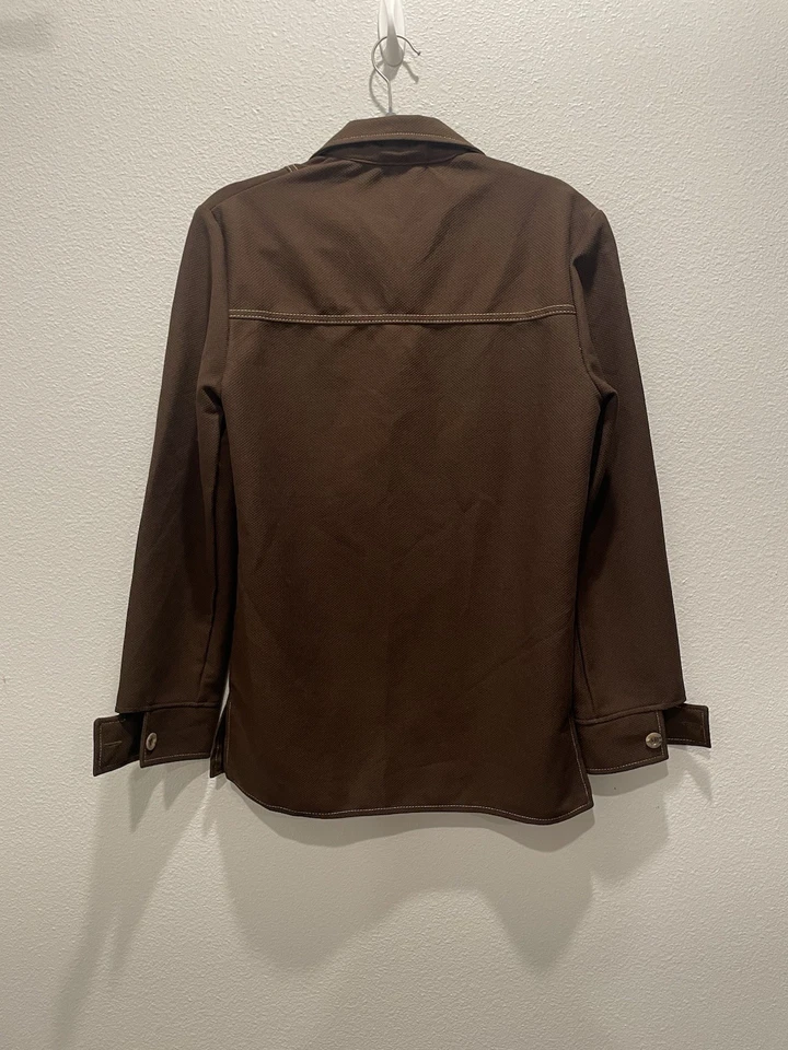 Vintage Juilliard Great Mixers Men’s Brown Western Shirt& Pants Sz 27x31 Bootcut - Image 3 of 4