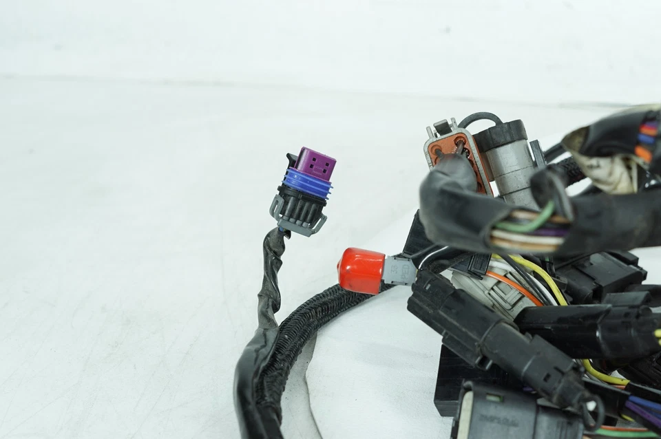 Harley Sportster XL883 2013 OEM cableado principal arnés interruptor de encendido y llave Foto 4 de 4