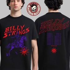 Billy Strings Winter 2026 Tour Knights Tale Two Sided Graphic T Shirt