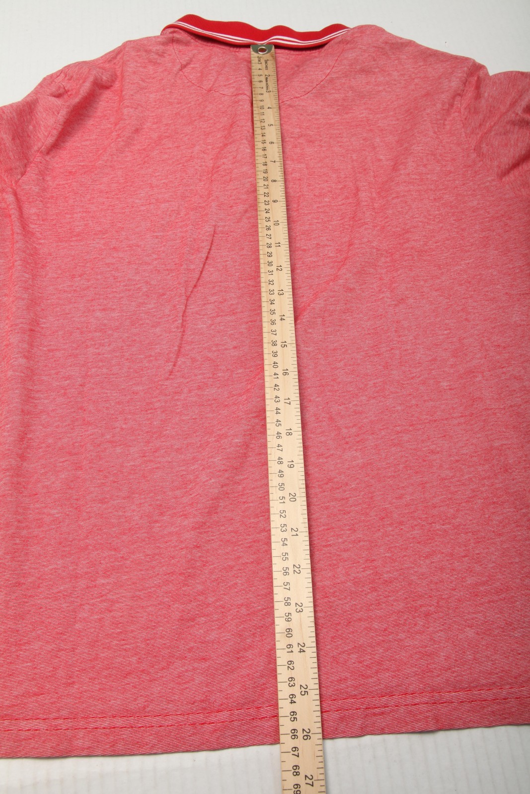 Lacoste Polo Shirt Mens 2XL Red Stripe Regular Fit Big Croc Logo Cotton Casual thumbnail 10