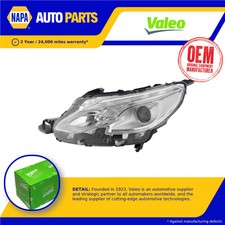 Headlight Headlamp fits PEUGEOT 2008 MK1 1.6D Left 2013 on N/S Passenger Side