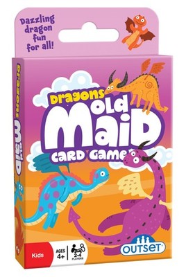 Outset Media Dragons Old Maid Card Game - The Classic Game of Old Maid with Drag