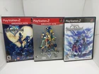Kingdom Hearts 1 - 2 & Chain Of Memories PS2 (Sony PlayStation 2, 2002) COMPLETE