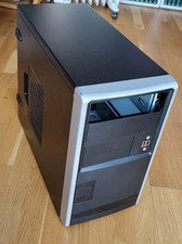 microATX Black Retro Vintage PC case USB2.0 2x 5.25" 2x 3.5" Drive Bays 330w PSU