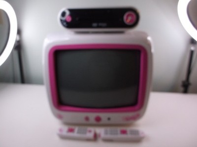 Rare Vintage Model WPP2915 TV 13in Television with DVD Player Remote  2 Remotes