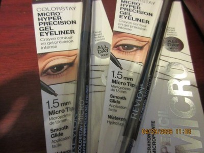 2-Revlon ColorStay Micro  Hyper Precision Gel Eyeliner, 215 Brown