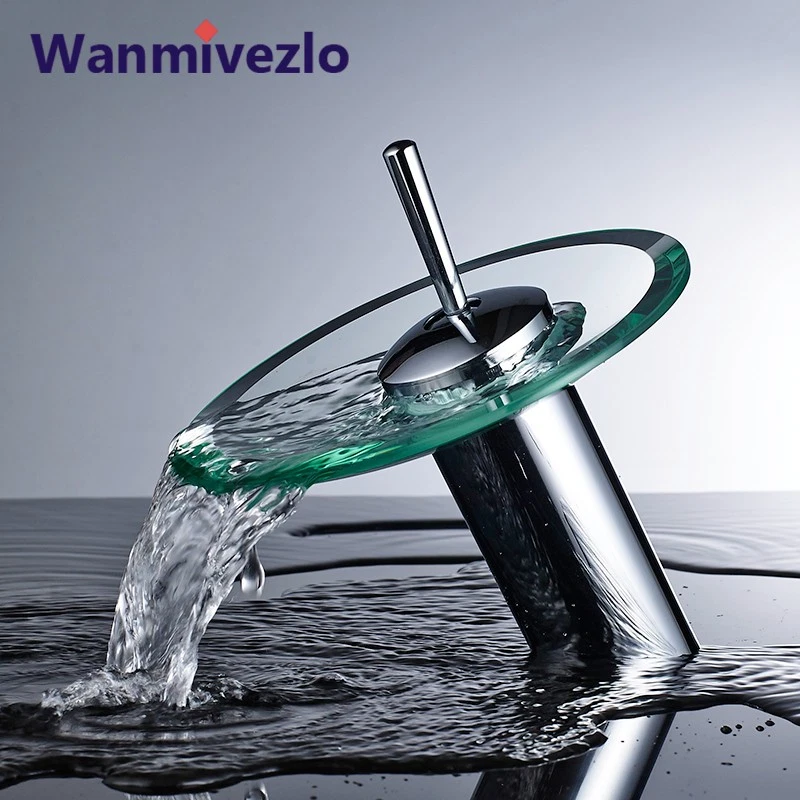 Robinet Salle De Bain Robinet Lavabo Chromé à Levier Unique Eau Chaude Et Froide - Photo 2/4