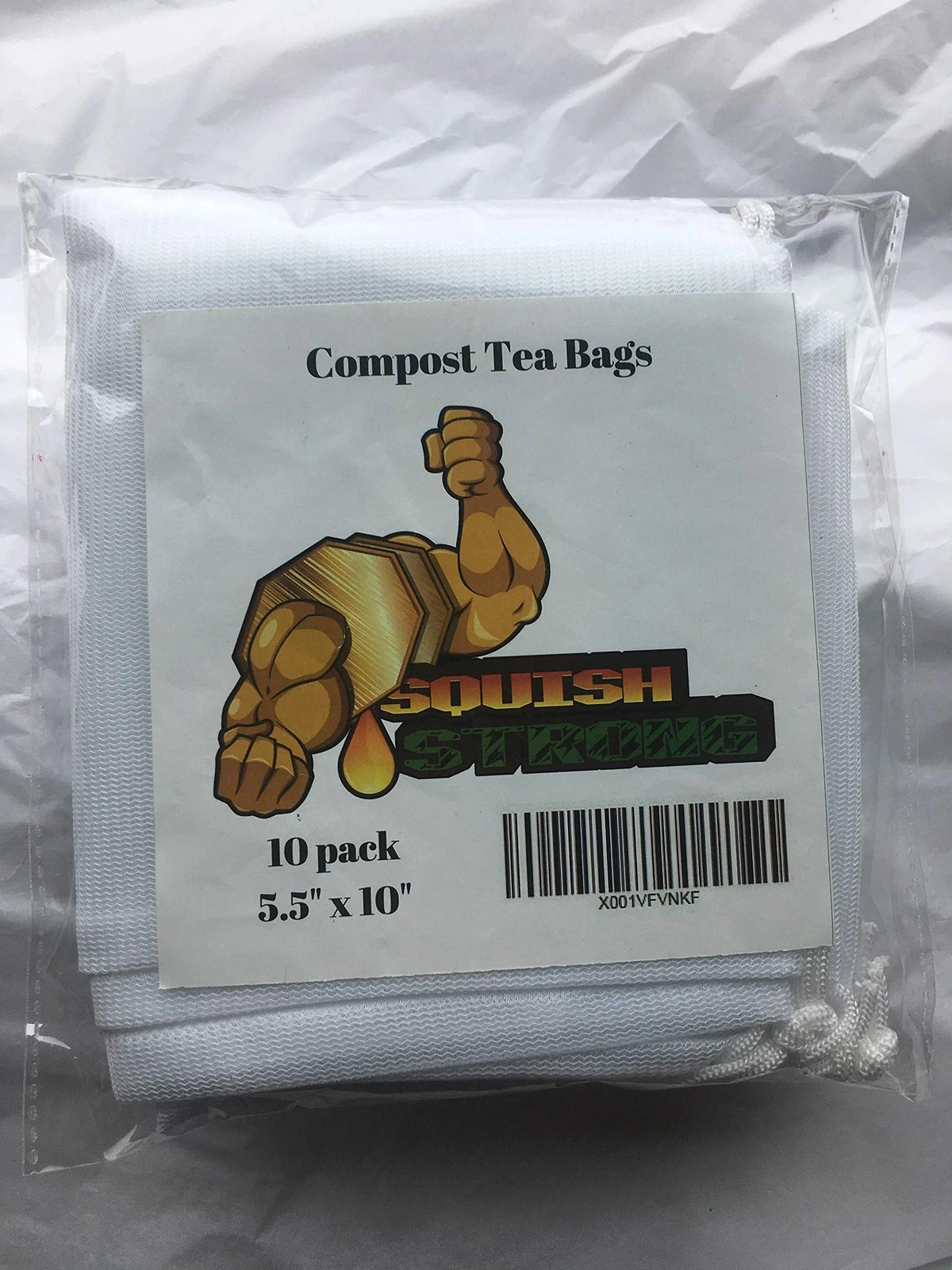 Compost Tea Filter Bags (10) | Compost Tea Filter Brew Bags | Create Your own...