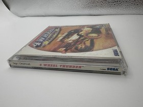 4 Wheel Thunder Sega Dreamcast Complete W/ Manual - Tested CIB CLEAN Disc