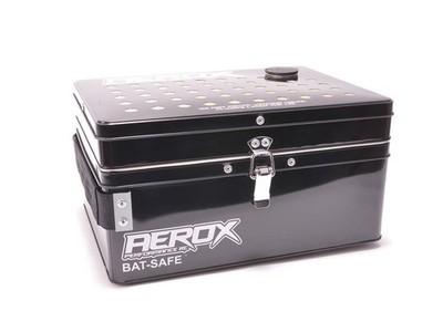Aerox BAT-SAFE Medium LiPo Charging Safe Box: AX083