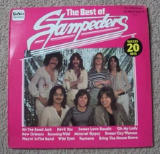 STAMPEDERS The Best Of... LP late-70's rock & roll Canadian import Tee Vee