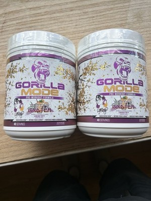 Gorilla Mode Pre-Workout - Pattys Iced Tea Lemonade - 40 servings 