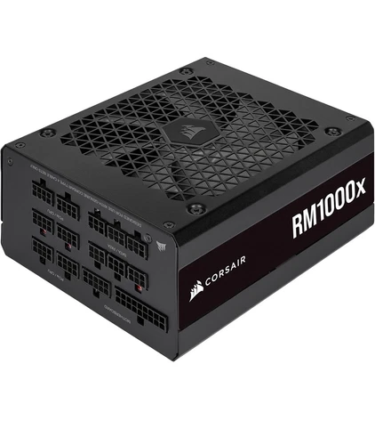 CORSAIR RM1000x Fully Modular ATX Power Supply - 80 PLUS Gold - Low-Noise Fan