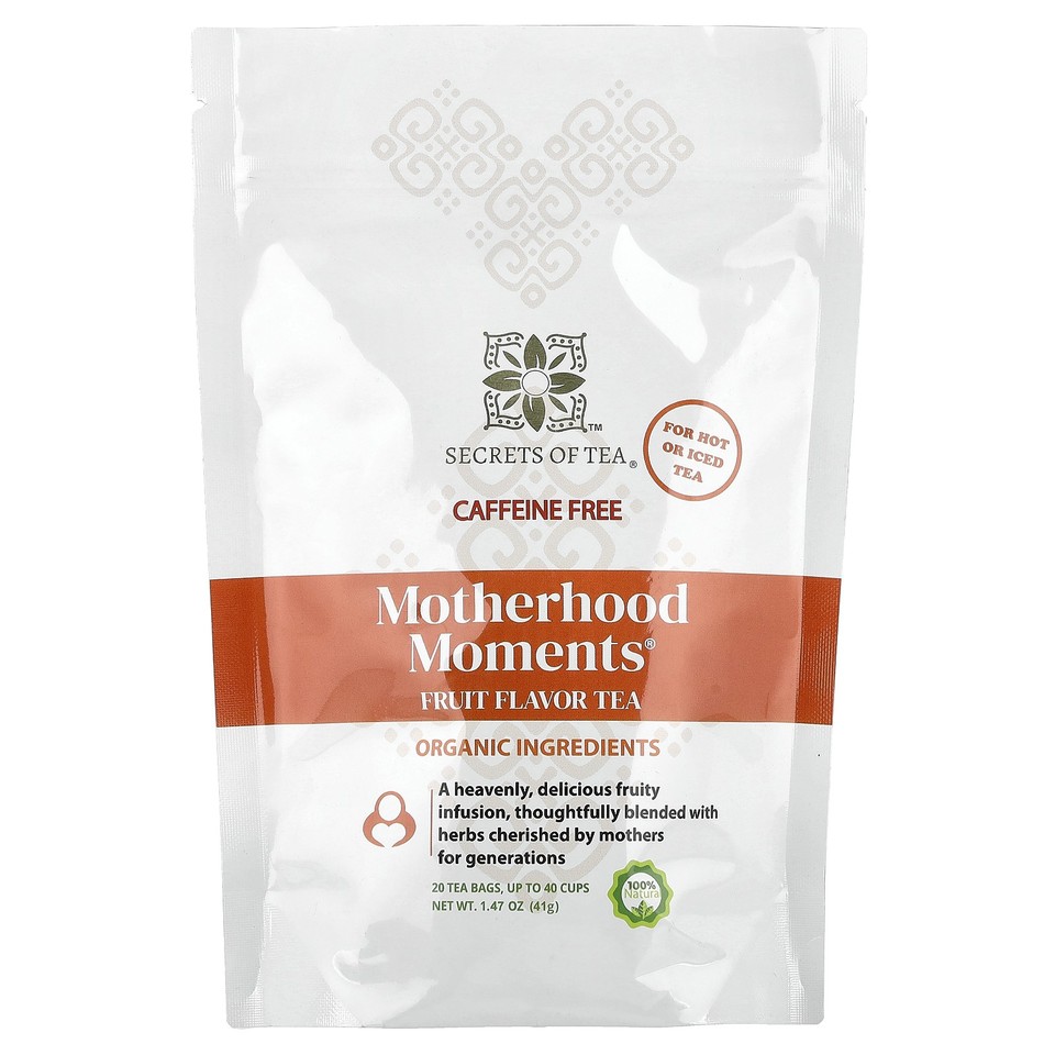 Motherhood Moments®, Fruit, Caffeine Free, 20 Tea Bags, 1.47 oz (41 g)