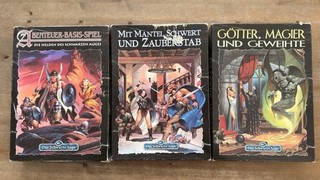 Das Schwarze Auge DSA Regelwerk Abenteuer Basis Spiel Zusatzkästen Abenteuer