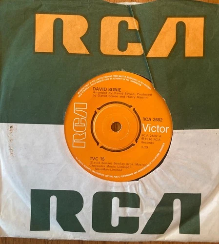 DAVID BOWIE - TVC 15 ORIGINAL UK 7” RCA SINGLE NEAR MINT CONDITION