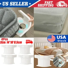4pcs Heavy Duty Bedsheet Corner Tightener Clips - Durable & Reliable TL