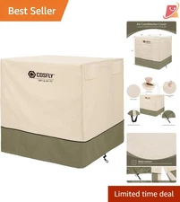 Air Conditioner Cover Outdoor Water-Resistant Polyester Fits up to 38x38x40 in