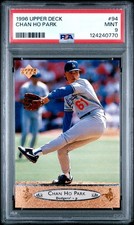 PSA 9 MINT 1996 UPPER DECK CHAN HO PARK #94 DODGERS 40770 B295