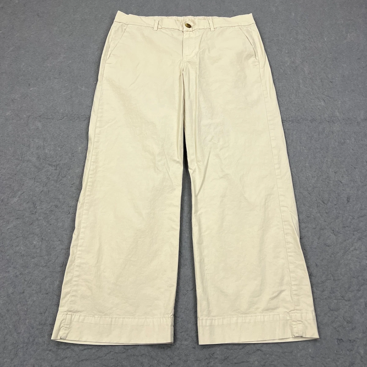 Pantalon Chino American Eagle Beige Clair - Femme Taille 6 - Stretch Confortable - Look Preppy