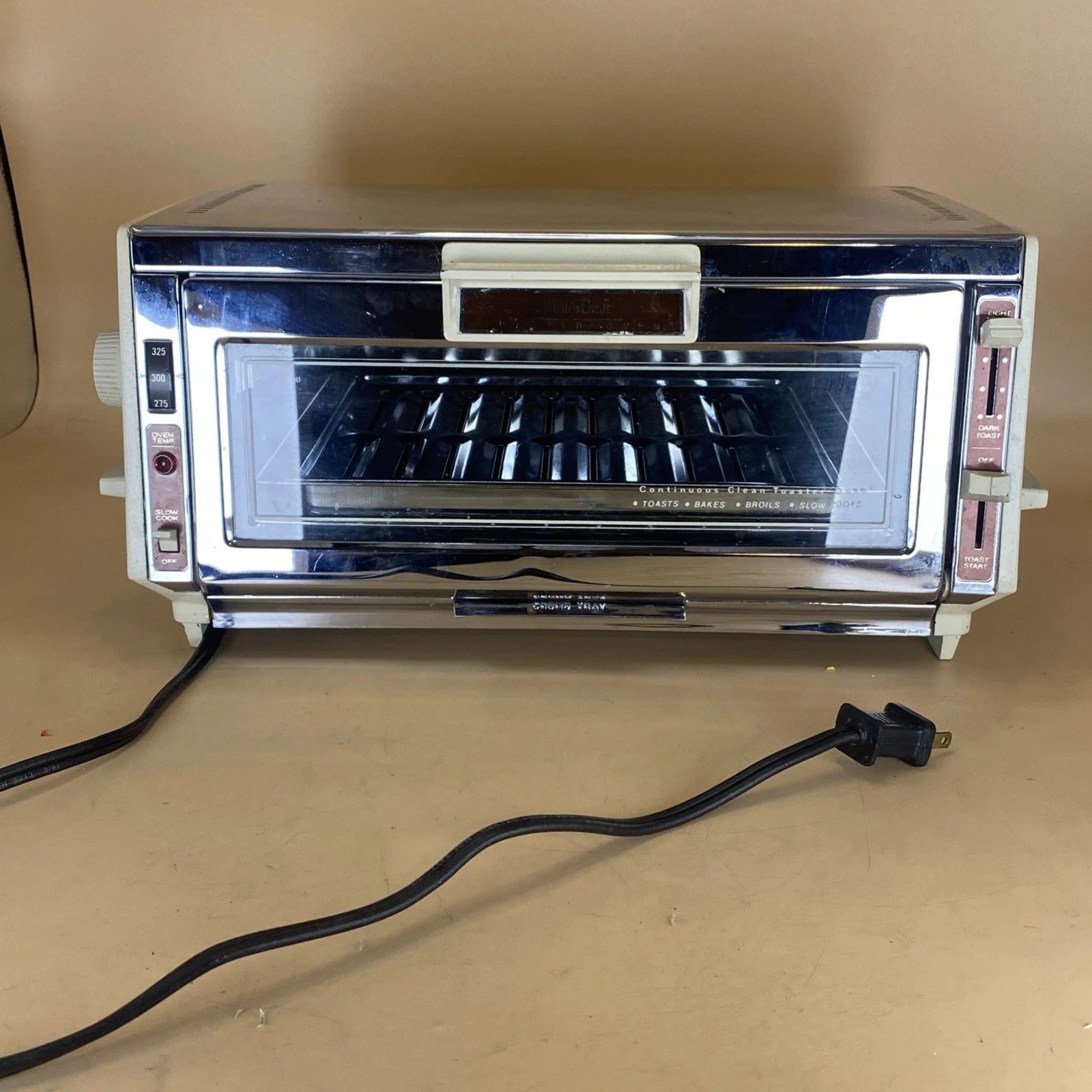 Vintage Sears Counter Craft Toaster Oven Broiler Tested Works 1960/70’s