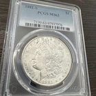 1881-S Morgan Silver Dollar - 90% Silver Verified - San  Fran Mint - PCGS MS63