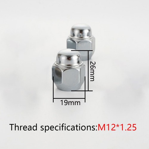 For Forester Compatible Wheel Hub Bolt Stud & Nut Set from 2009 to 2019 - Picture 4 of 12