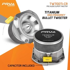 4x PRV Audio TW700Ti-CR Tweeter Bullet Titanio Alta Potenza 240W 8-Ohm - Foto 8