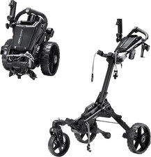 Electric Golf Push Cart with Remote Control, Super Compact and Lightweight Elect