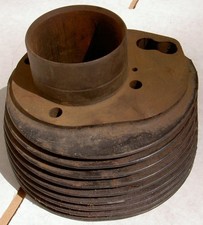 1959-66 AJS Matchless 250 G2 used cylinder one fin hurt