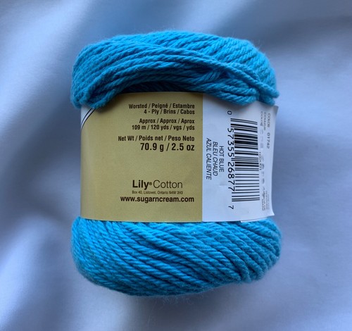 Lily Sugar'n Cream Baumwollgarn viele Farben Waschlappen Handtücher Baumwollgarn - Bild 14 von 71