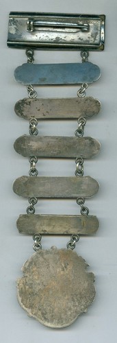 1962, 1963, 1964, 1965 El Jebel Mosque Shriners, Denver, Colorado Hanging Badge - Picture 4 of 4