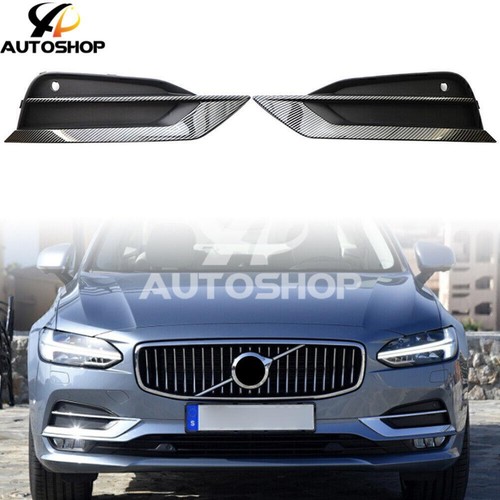 For Volvo S90 V90 2016-2019 2018 31425447 31425446 Front Bumper Fog Light Grille - Picture 1 of 10