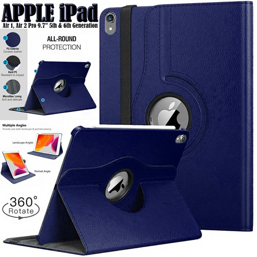 360 Rotating Case Leather Cover For Apple iPad Mini 2021 (iPad Mini 6) 8.3" Inch - Picture 12 of 21