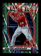 2021 Panini Mosaic Will to Win Green Prizm #WTW4 - Nolan Arenado - Cardinals!