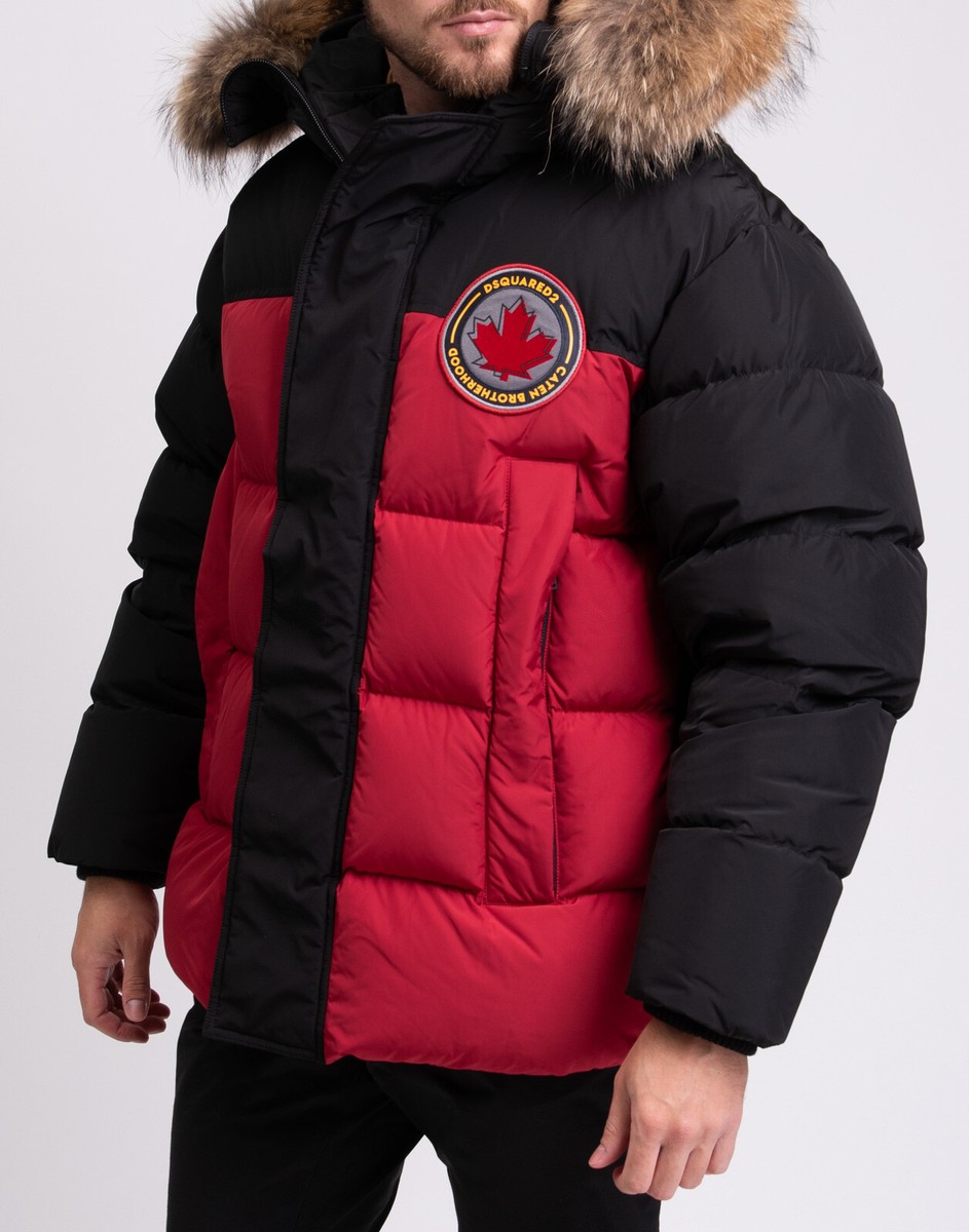 DSQUARED2 MOTHER FLUFF ダウンジャケット レッド Dsquared2 down jacket - Gem