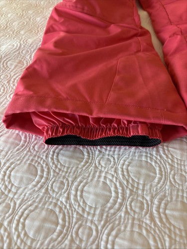 Snowbibs, Youth Girl, Columbia Large Girls 14-16 Pink Used, Read Description - Picture 11 of 12