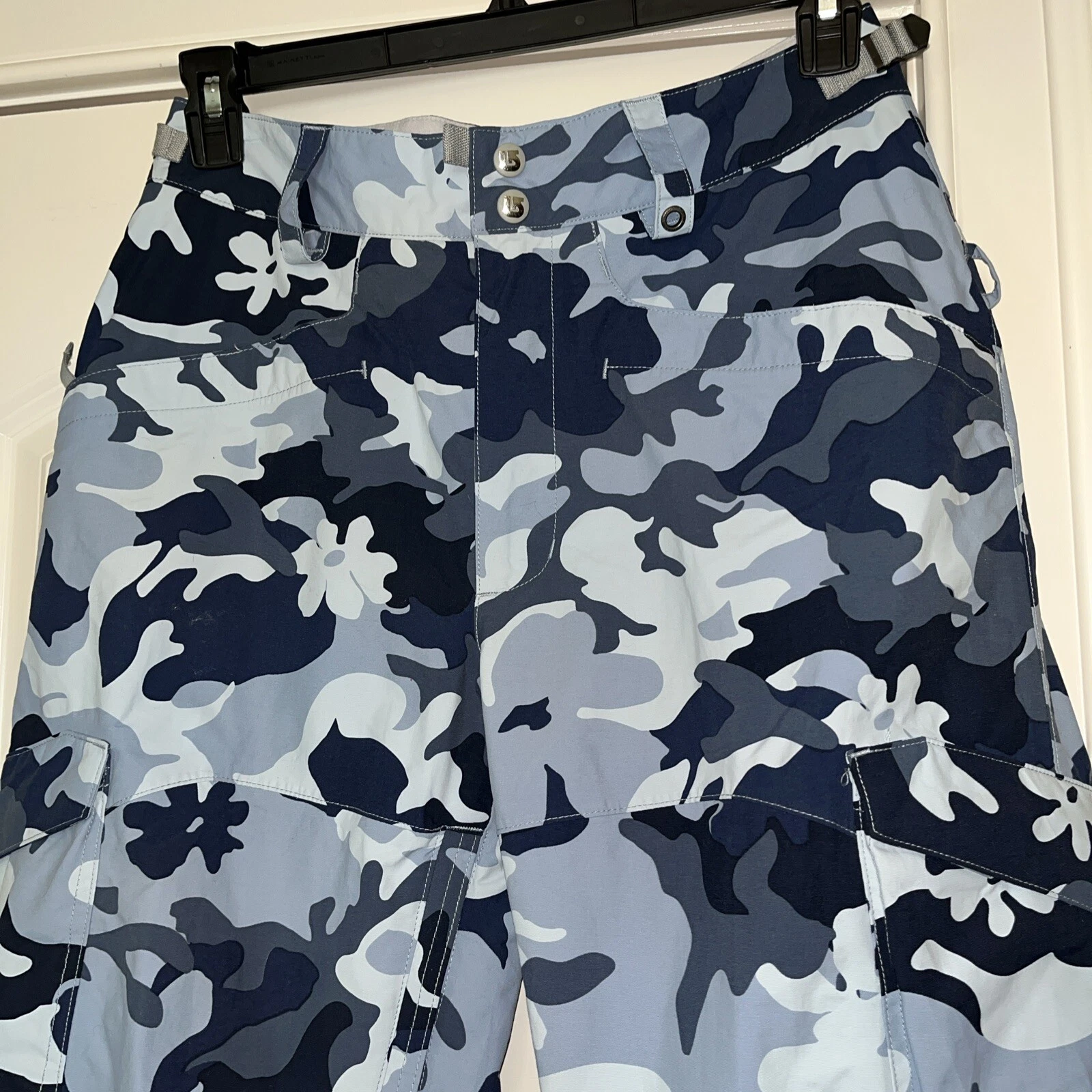 burton camo dryride ski snow sports cargo pants