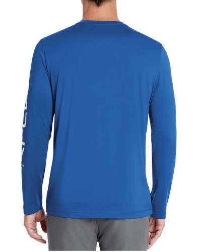Men's Hurley Long Sleeve Blue Medium SunShirt UPF 50+ - Picture 4 of 9