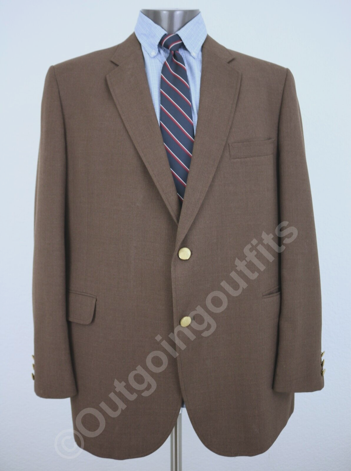 FILA Giacca blazer uomo Adams Row marrone 2 bottoni