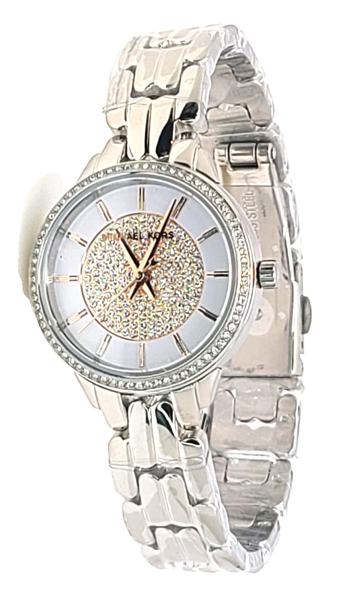Michael Kors MK4411 Womens' "Allie" Silver Stainless Steel Watch