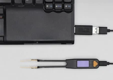 LCR Research Pro1 Plus LCR meter with Precise Test Tips / Link1 PC Connectivity