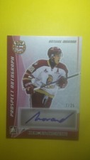 2016-17 Leaf ITG Prospects Autographs RED 7/25 Antoine Morand #PA-AM2 Bathurst 