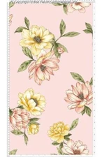 Crepe Techno Printed Zacey Floral Fabric for Dress Fabric Sewing