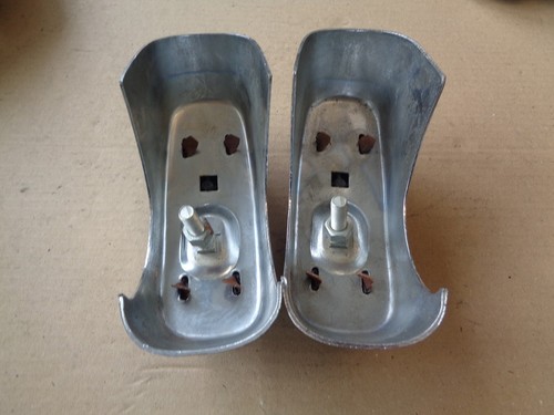 Fiat 850 Chrom Horn Stoßstangenhorn NEU Orig. SET Stoßstange 4109555 - Bild 2 von 10