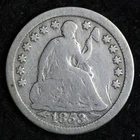 1853-O Seated Liberty Half Dime — photo from another recent sale