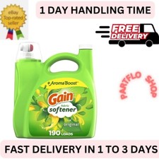 Gain Fabric Softener Original Scent 140 fl oz 190 Loads HE Compatible Pack of 1 0.14 per gallon