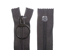 YKK,Boucle Tirette Fermeture,Marron Foncé,16 "/ 41 CM,Nylon Dents,Fermetures